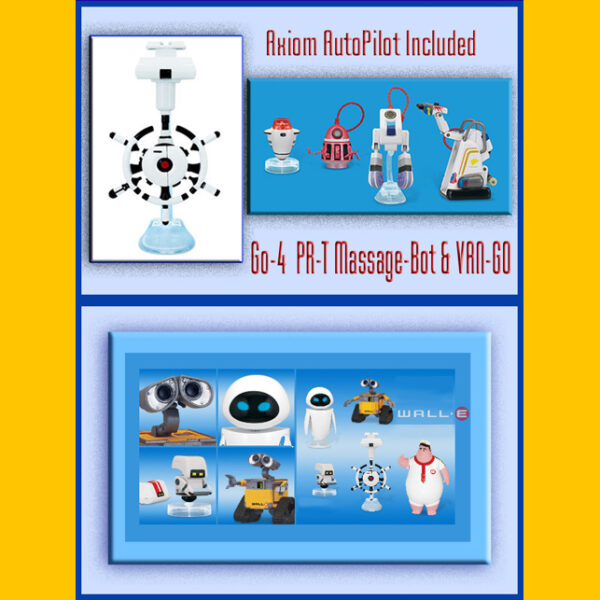 Wall-E Full Set Action Figures Compilation