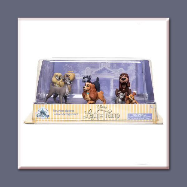 Lady and the Tramp figures PVC