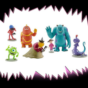 Disney Disney Monsters Inc. Figures PVC