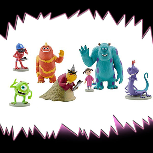 Monsters Inc. 7pc figure set