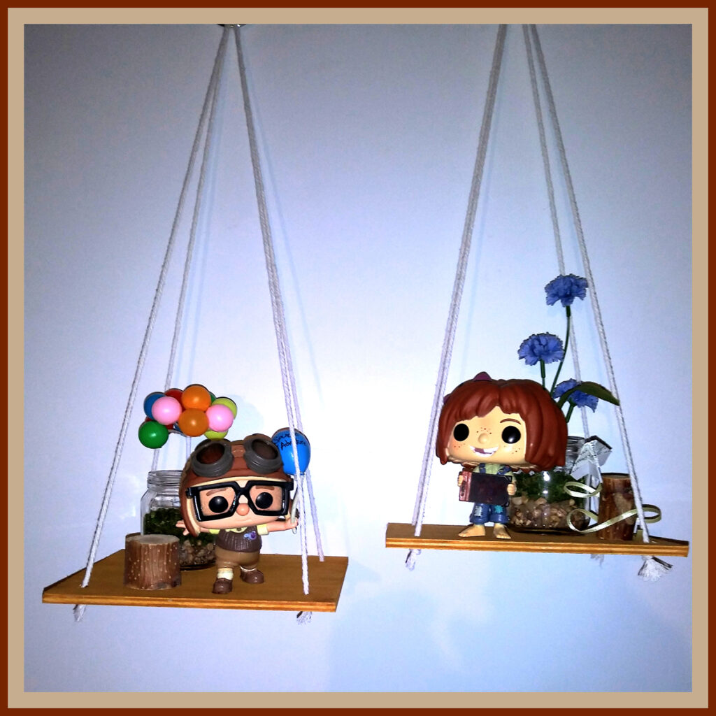 Pixar Up Floral Swing Carl and Ellie